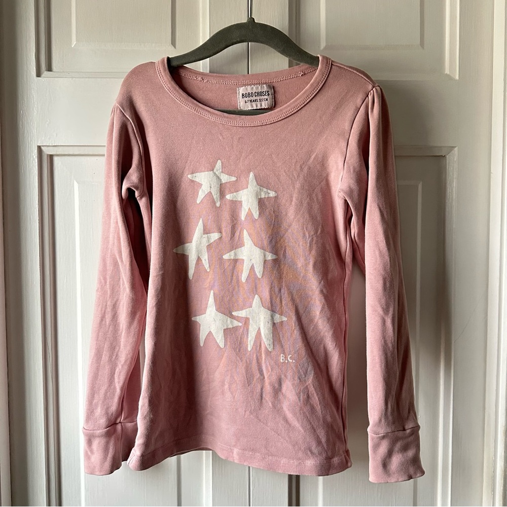 Bobo Choses Stars Long Sleeve Tee